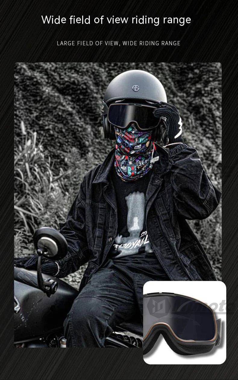 Motorcycle Dust Goggles Enduro Cross Glasses ATV Glasses Moto Motocross 100 Glasses Dirt Bike Off-road Riding Ski Ride Goggles