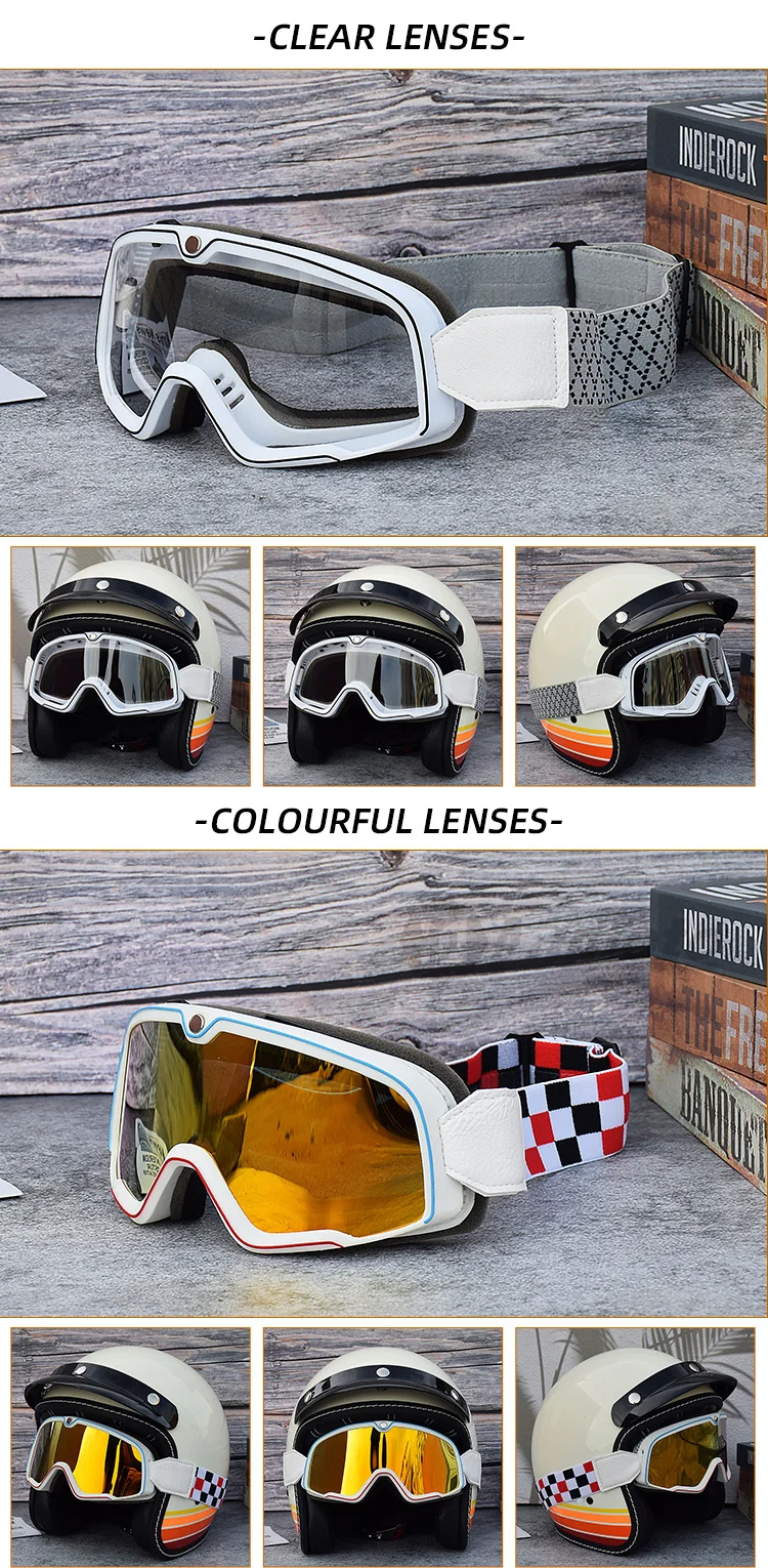 Motorcycle Dust Goggles Enduro Cross Glasses ATV Glasses Moto Motocross 100 Glasses Dirt Bike Off-road Riding Ski Ride Goggles