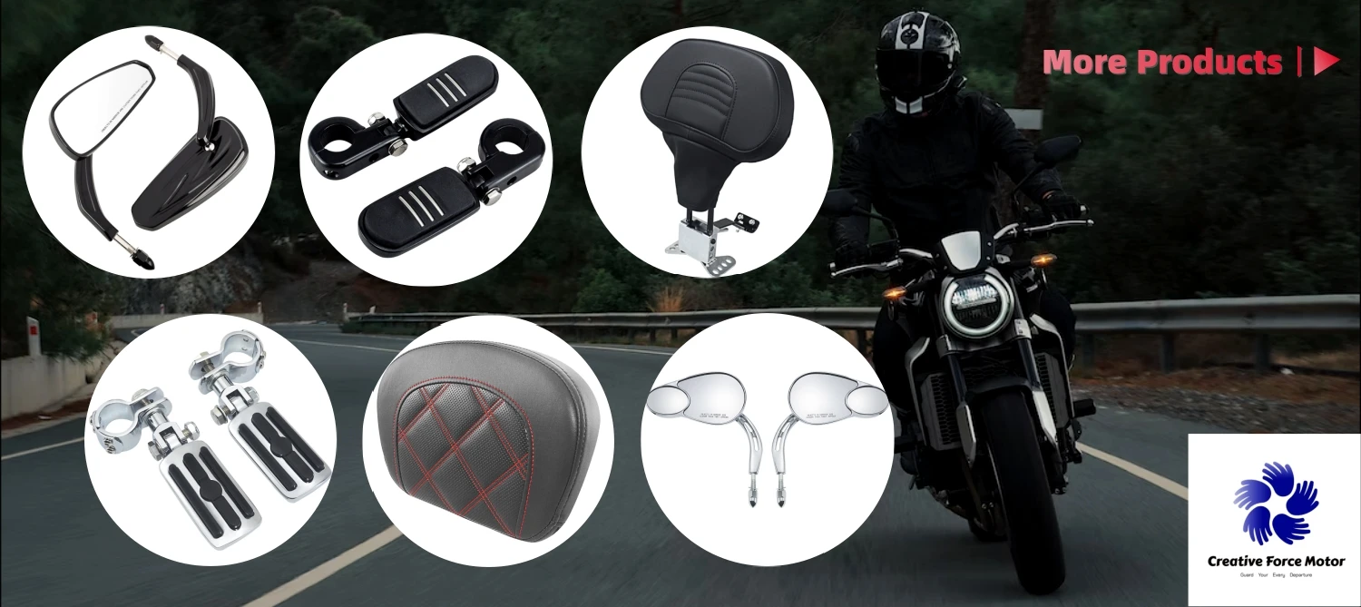 Motorcycle 1 1/4" Highway Footrest Engine Guard Mount Footpegs For Harley Road King Sportster 1200 Iron 883 Electra Street Glide