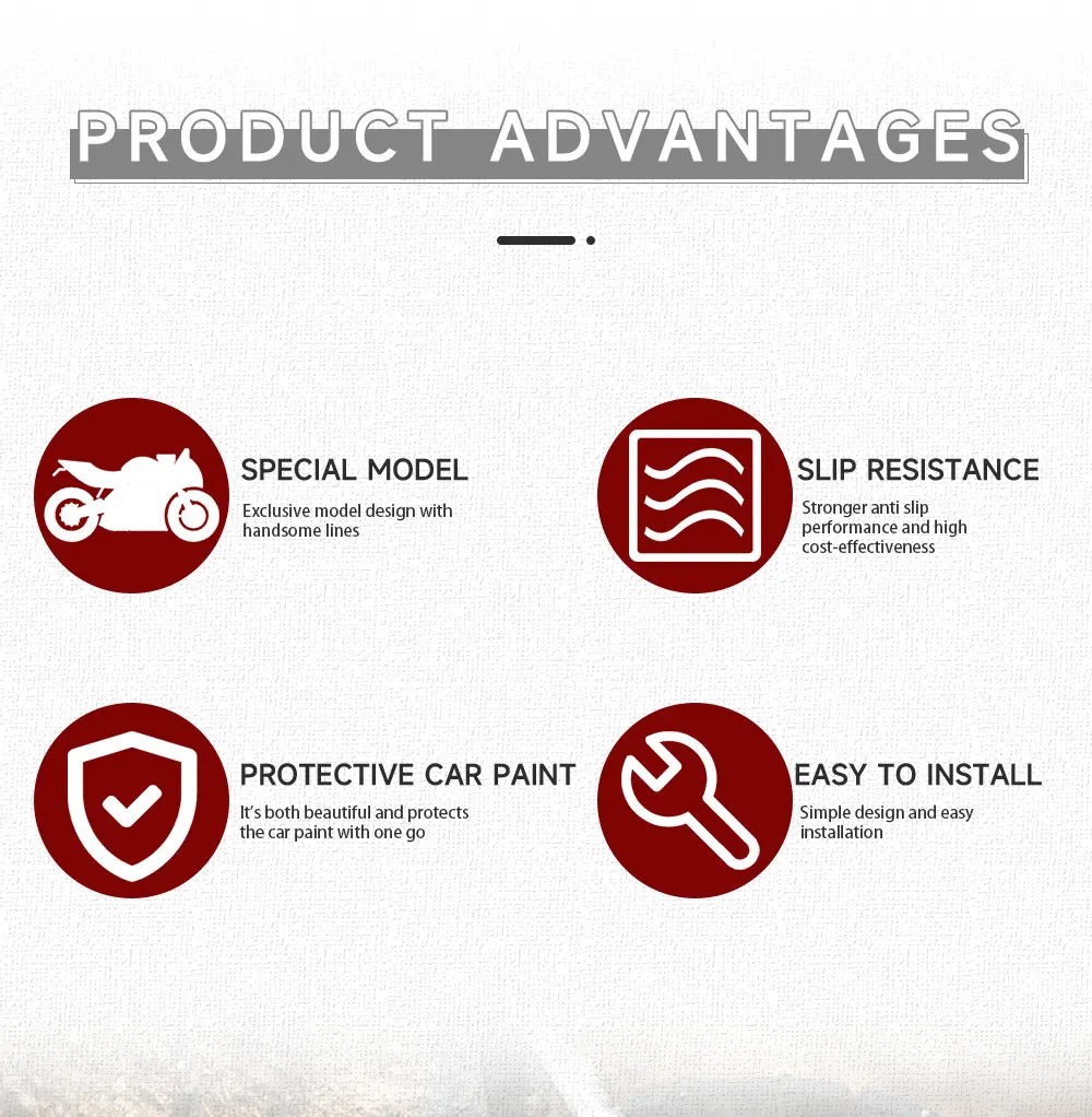 Motorcycle Accessories Fuel Tank Pad Stickers For Yamaha MT-125 MT 125 MT125 2023 2024- Side Anti Slip Tankpad