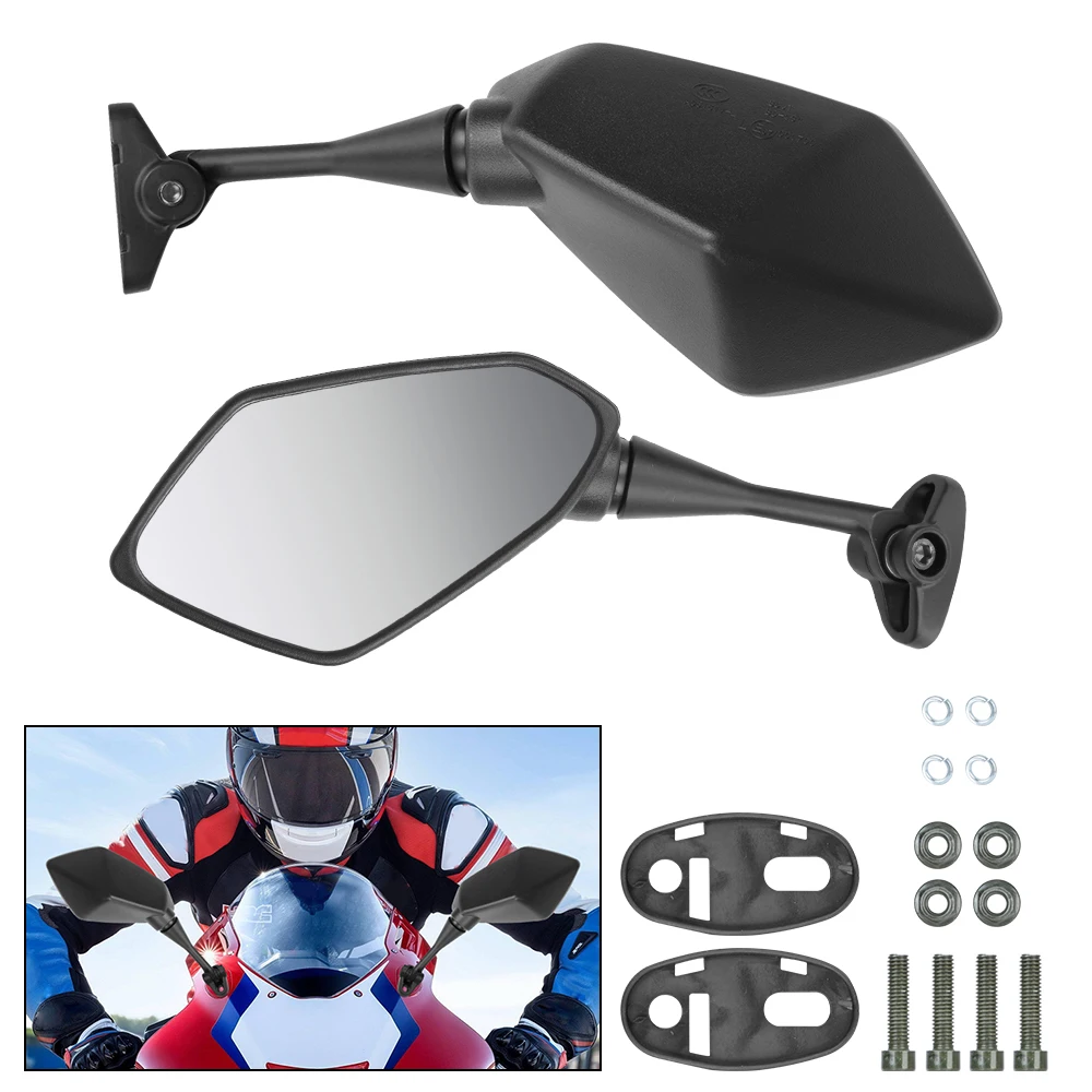 2Pcs/Pair Motorcycle Rearview Mirror For HONDA CBR600RR 2003 -2011 CBR900 1998-2003 CBR1000RR 2004-2007 Reflector Side Mirrors