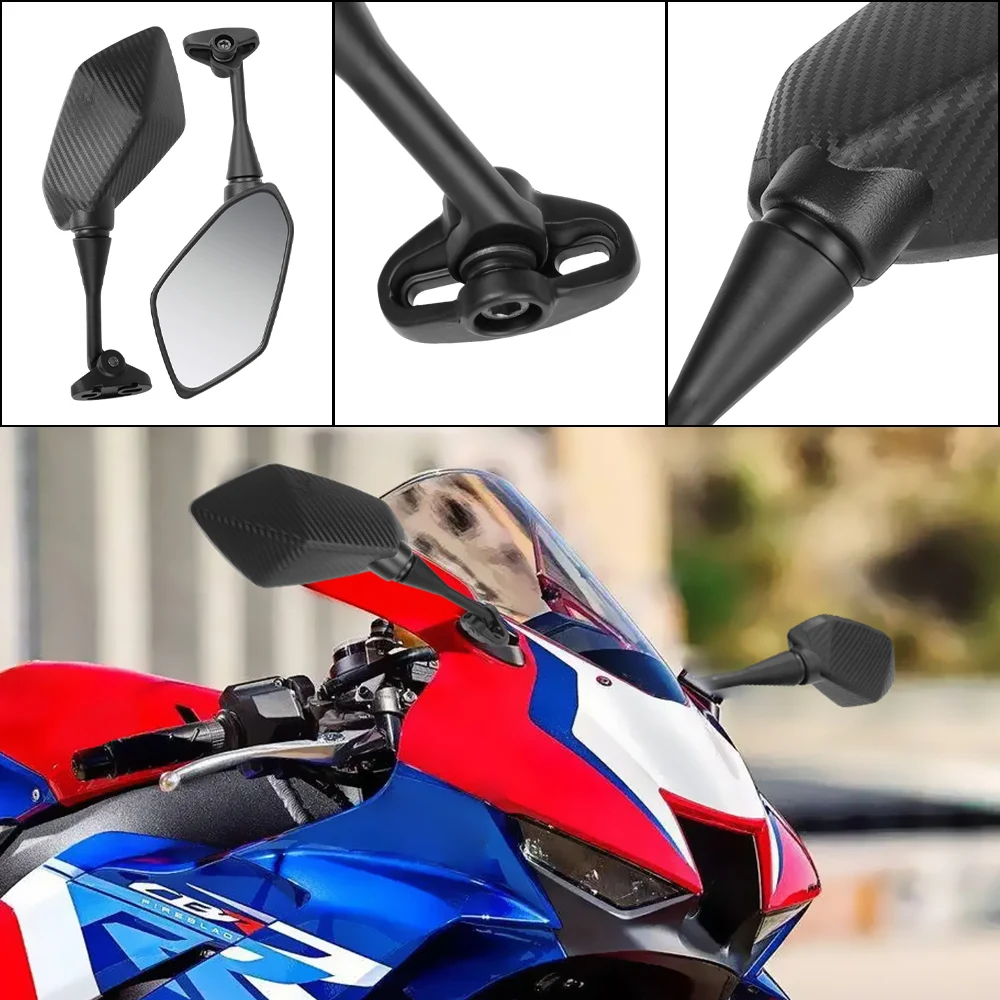 2Pcs/Pair Motorcycle Rearview Mirror For HONDA CBR600RR 2003 -2011 CBR900 1998-2003 CBR1000RR 2004-2007 Reflector Side Mirrors