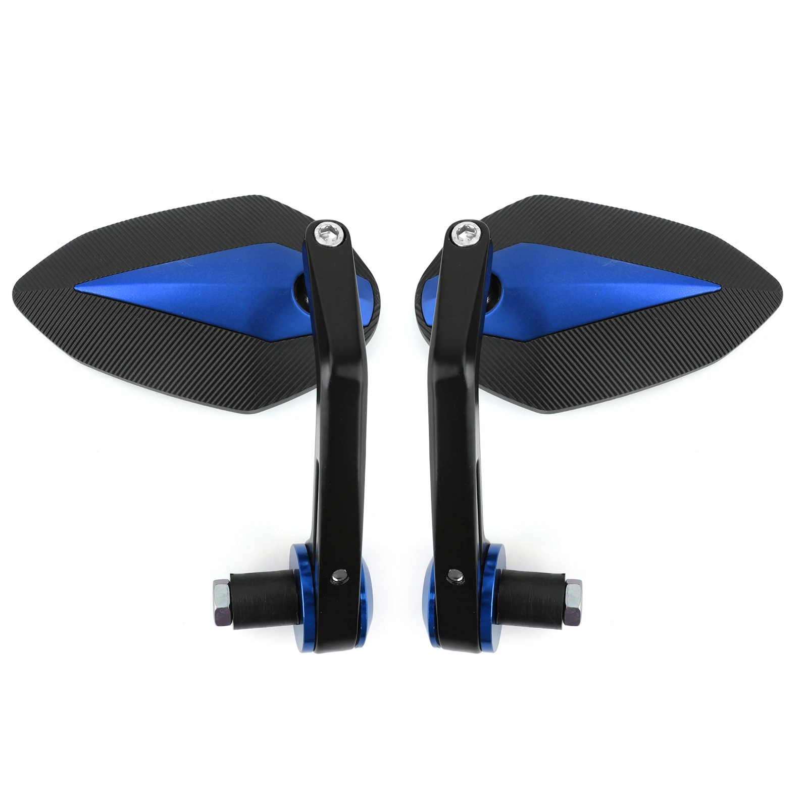Artudarech 7/8" 22mm Motorcycle Handle Bar End Mirrors Aluminum Sportbike Street Fighter for Honda CBR650R for Yamaha for Suzuki