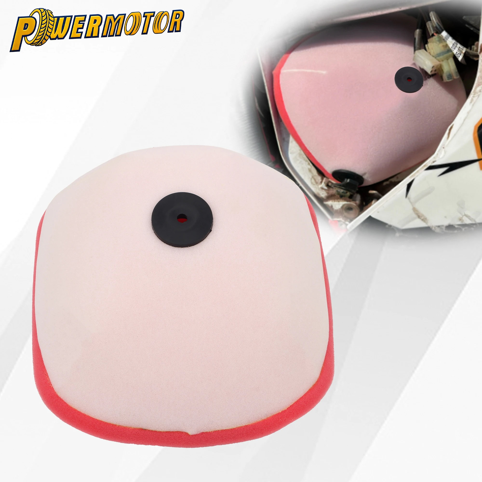Motorcycle Foam Sponge Air Filter Dual Layer For KAYO 250 K1 K2 Pit Dirt Bike Air Filters Cleaner Replacement Accessories