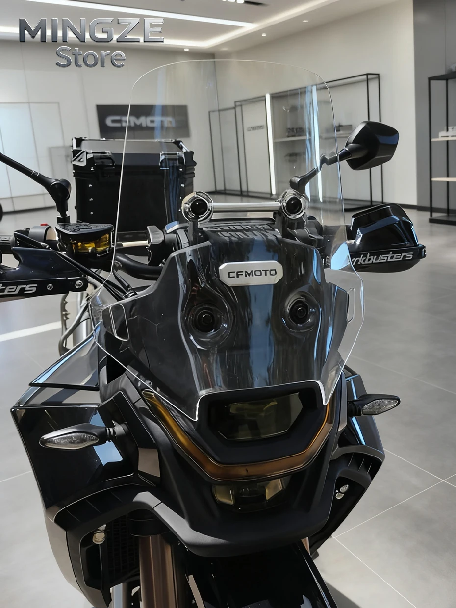 For CFMOTO CF450MT MT450 Windscreen Front Windscreen Windshield 450 MT Raised Windshield for cf moto 450MT Accessories