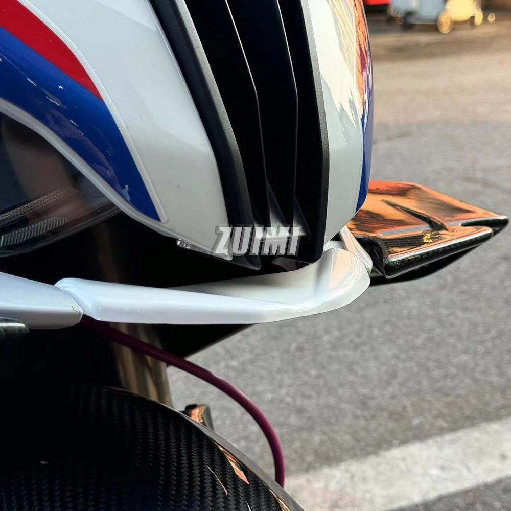 For BMW S1000RR M1000RR 2019 2020 2021 2022 Fairing front lip Forward air Lip Cover Fairing For Reduce Wind Resistance