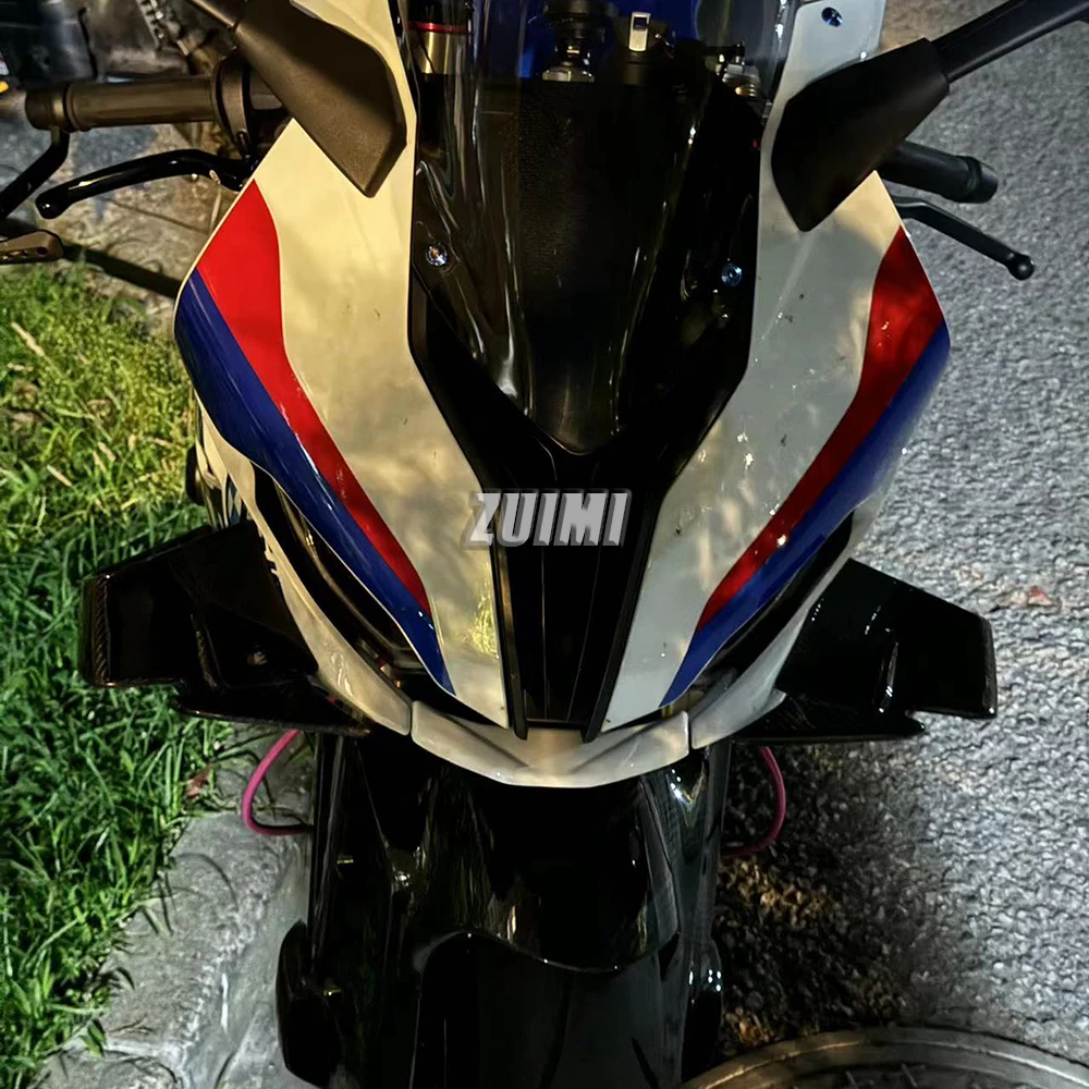 For BMW S1000RR M1000RR 2019 2020 2021 2022 Fairing front lip Forward air Lip Cover Fairing For Reduce Wind Resistance