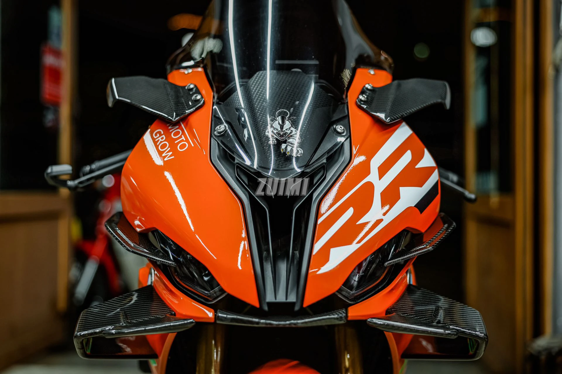 For BMW S1000RR M1000RR 2019 2020 2021 2022 Fairing front lip Forward air Lip Cover Fairing For Reduce Wind Resistance