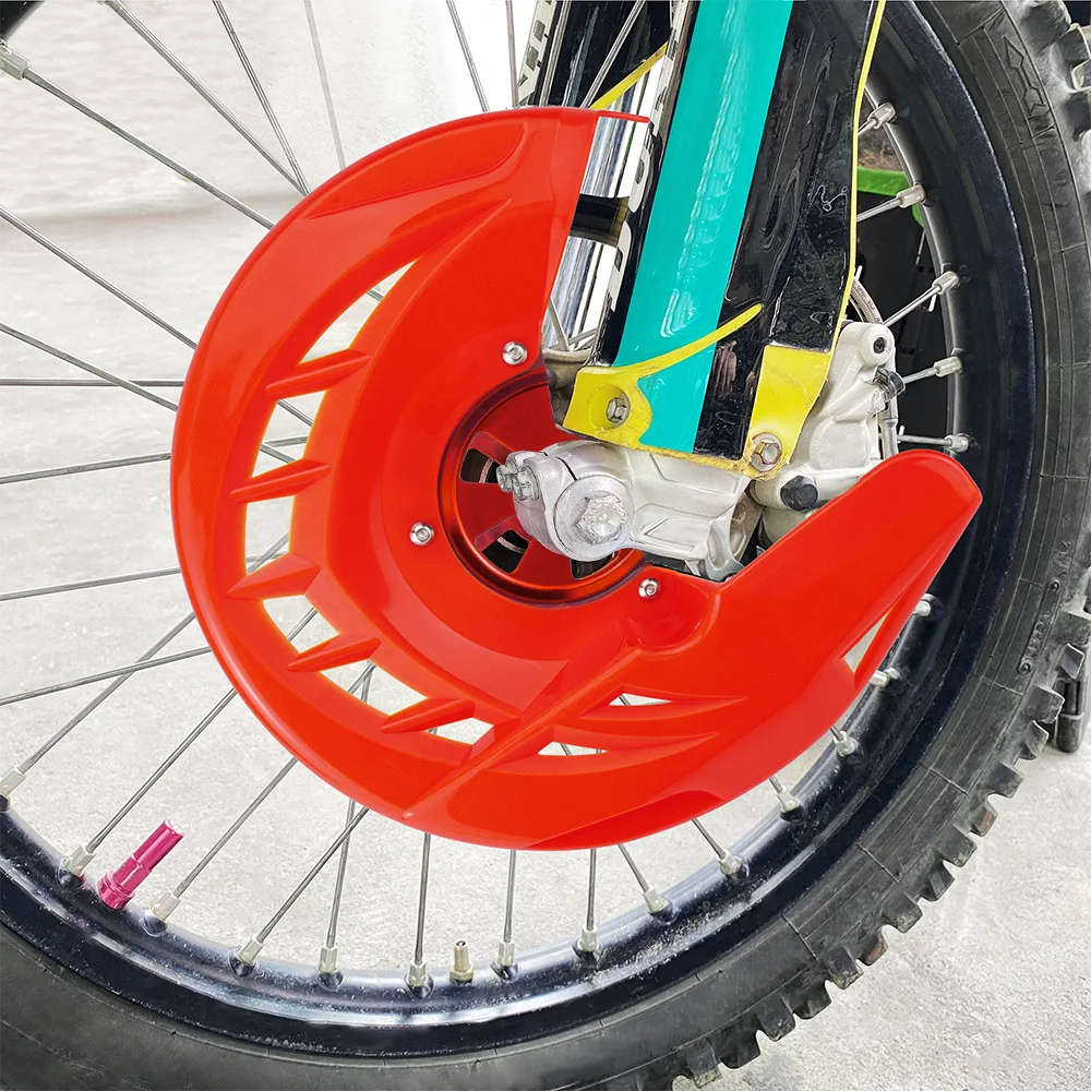 For GasGas EC 300 EC 250 ECF 350 MC 125 MC250F EXF 350 450 2021-2025 Front Brake Disc Guard For KTM EXC 300 For Husqvarna TE 300