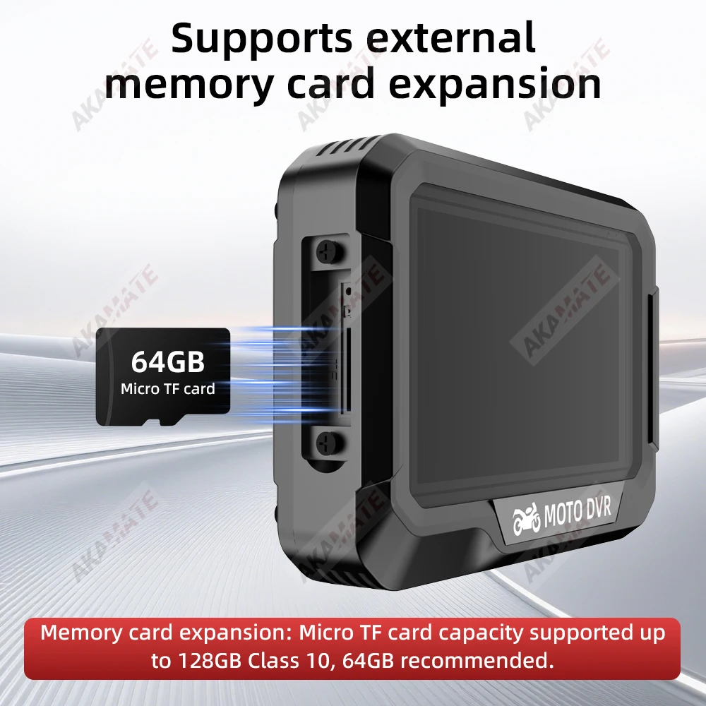3.4Inch Motorcycle Navigation Monitor CarPlay Android Auto Bluetooth Waterproof Portable HD Digital Display Motor CPS Screen