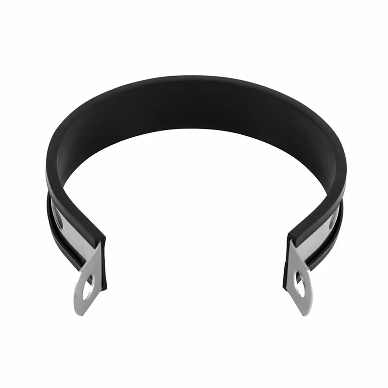 Motorcycle Exhaust Muffler Clamp Exhaust Pip Supporting Bracket Fixed Ring Hanger Band Fixture 60/88mm Support Bracket