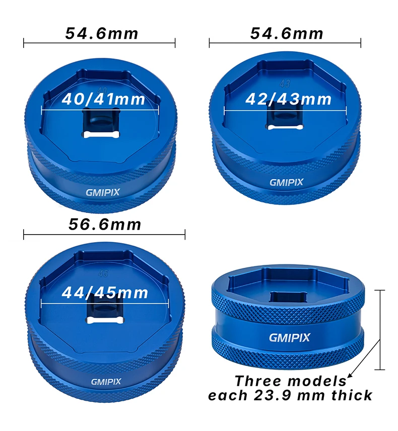 GMIPIX Fork Cap Socket 40-41mm 42-43mm 44-45mm Fork Cap Removal Installation Tool Motorcycle Repair for ZX-4R ZX-10R V4 1300GS