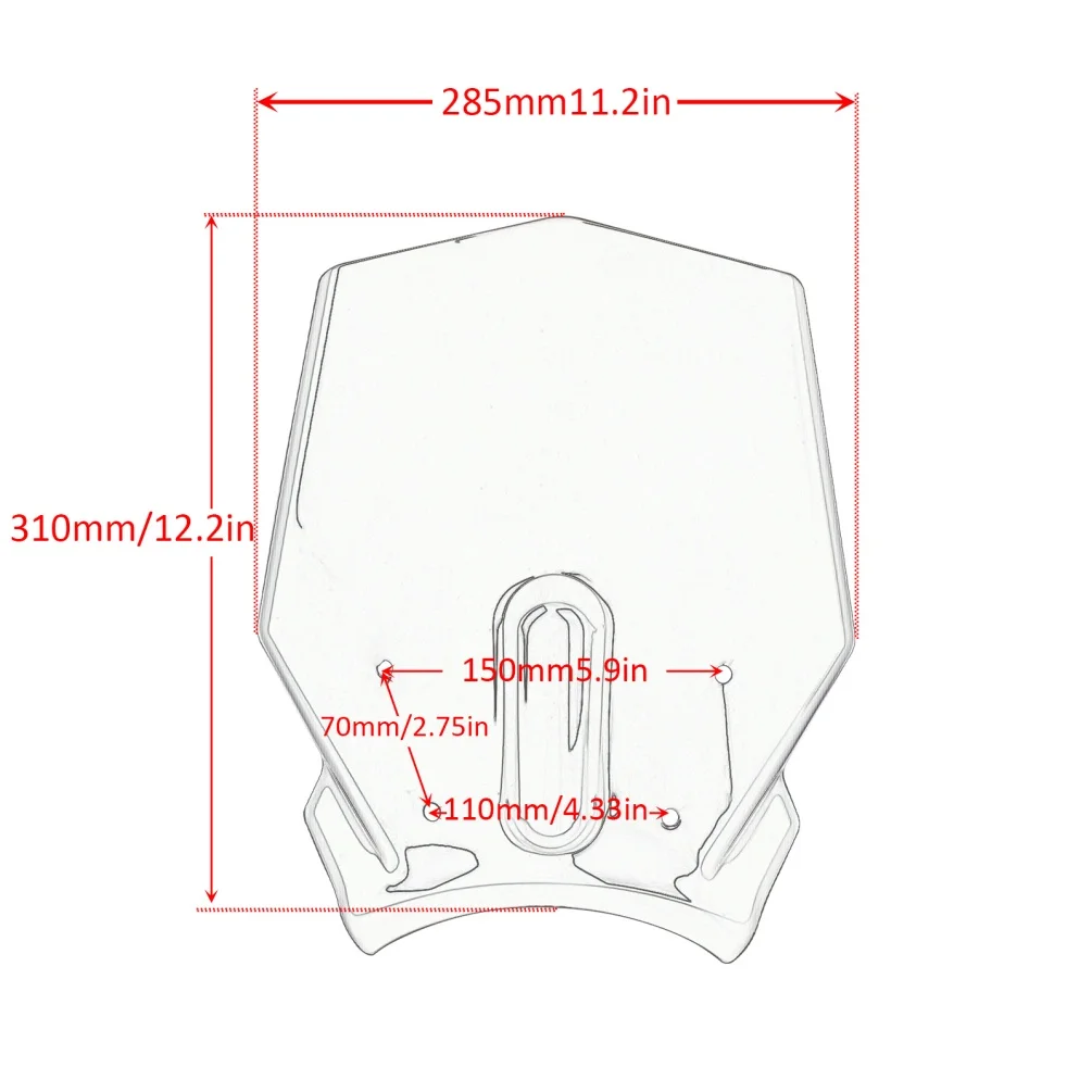 For Honda CB 650R 2019-2026 2025 2024 CB650R Windshield Windscreen Motorcycle Front Air Deflector Wind Shield Screen Accessories