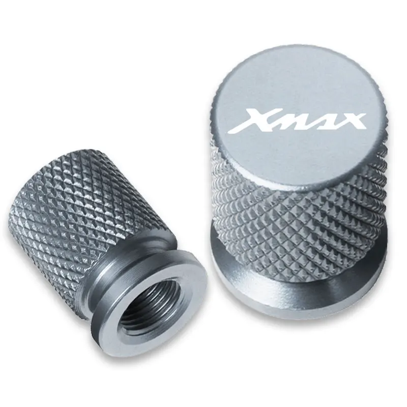 2 Pcs For YAMAHA XMAX 300 125 Xmax300 Xmax250 XMAX400 Xmax125 Metal Tire Valve Air Port Stem Cover Caps Motorcycle Accessories
