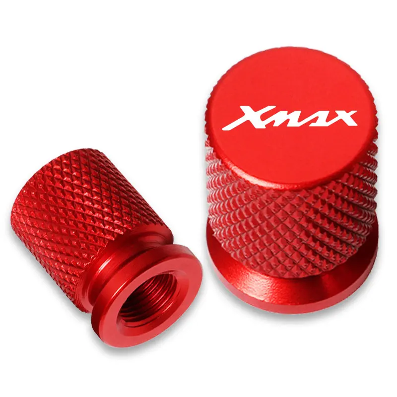 2 Pcs For YAMAHA XMAX 300 125 Xmax300 Xmax250 XMAX400 Xmax125 Metal Tire Valve Air Port Stem Cover Caps Motorcycle Accessories