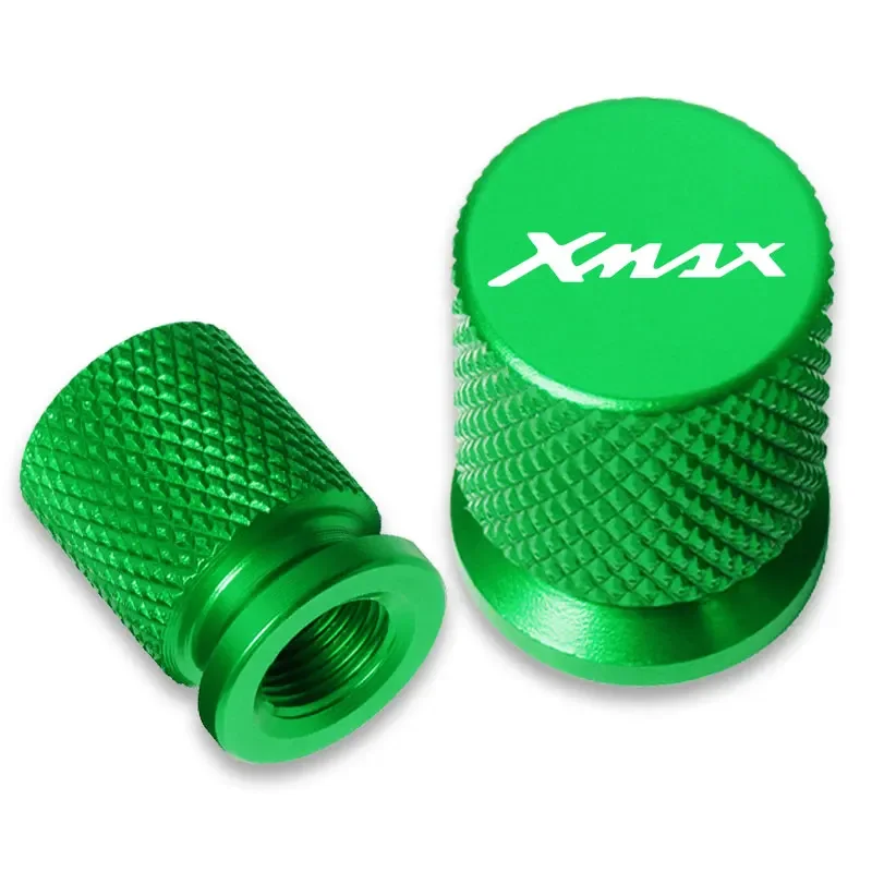 2 Pcs For YAMAHA XMAX 300 125 Xmax300 Xmax250 XMAX400 Xmax125 Metal Tire Valve Air Port Stem Cover Caps Motorcycle Accessories