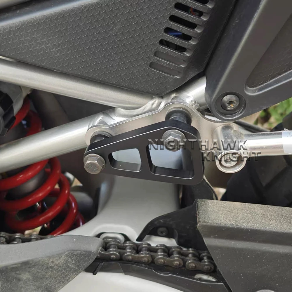 Motorcycle Passenger Footstool Replacement Kit CNC Aluminum Side Tie Down Brackets For Aprilia Tuareg 660 Tuareg660 2022-2025