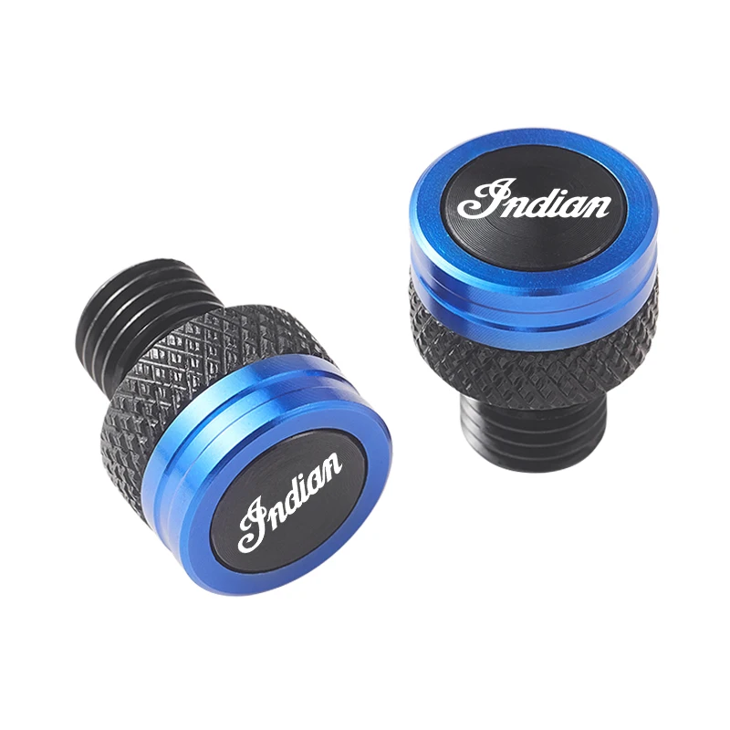 For Indian FTR 1200 S FTR1200 Carbon / Rally Chief VINTAGE Scout Motorcycle M10*1.25 Aluminum Screws Bolts Mirror Hole Plugs Cap