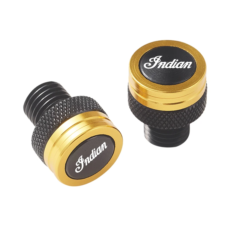 For Indian FTR 1200 S FTR1200 Carbon / Rally Chief VINTAGE Scout Motorcycle M10*1.25 Aluminum Screws Bolts Mirror Hole Plugs Cap