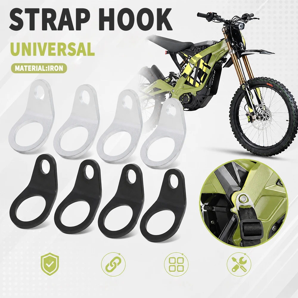 Universal Anchors Hooks Tool Iron Hooks Kit Motorcycles Accessories For Surron Honda KTM Yamaha CRF XC EXC 85 125 250 Dirt Bike