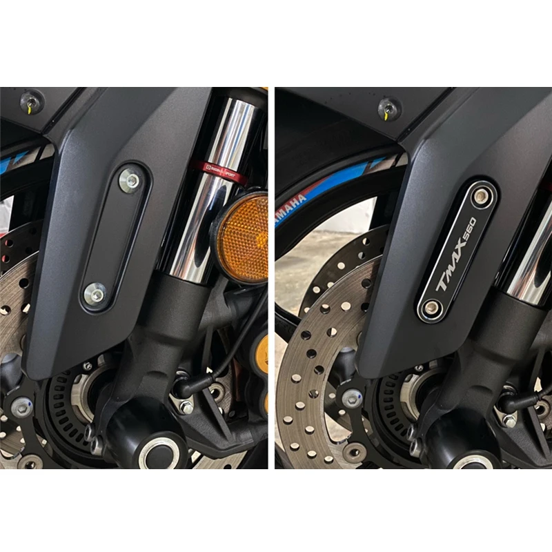 For Yamaha TMAX TMAX560 TMAX530 SX/DX TMAX TCEHMAX Motorcycle Accessories Mud Guard Fender Axle Coper Plate Decorative Cover