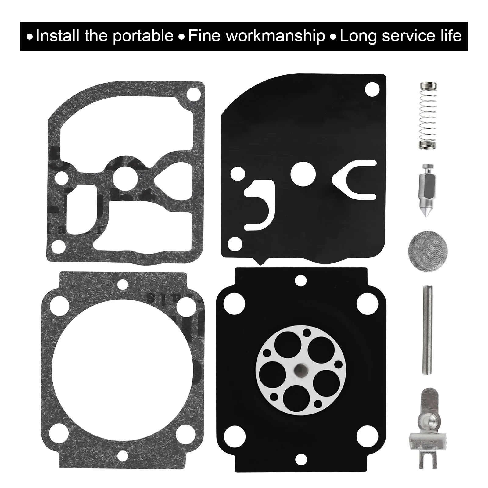 5x Carb Carburetor Rebuild Repair Kit Diaphragm Gasket for Sthil 017 018 MS180 MS170 BG66 BG86 ZAMA RB-155 RB 155 RB-164 C1M-S14