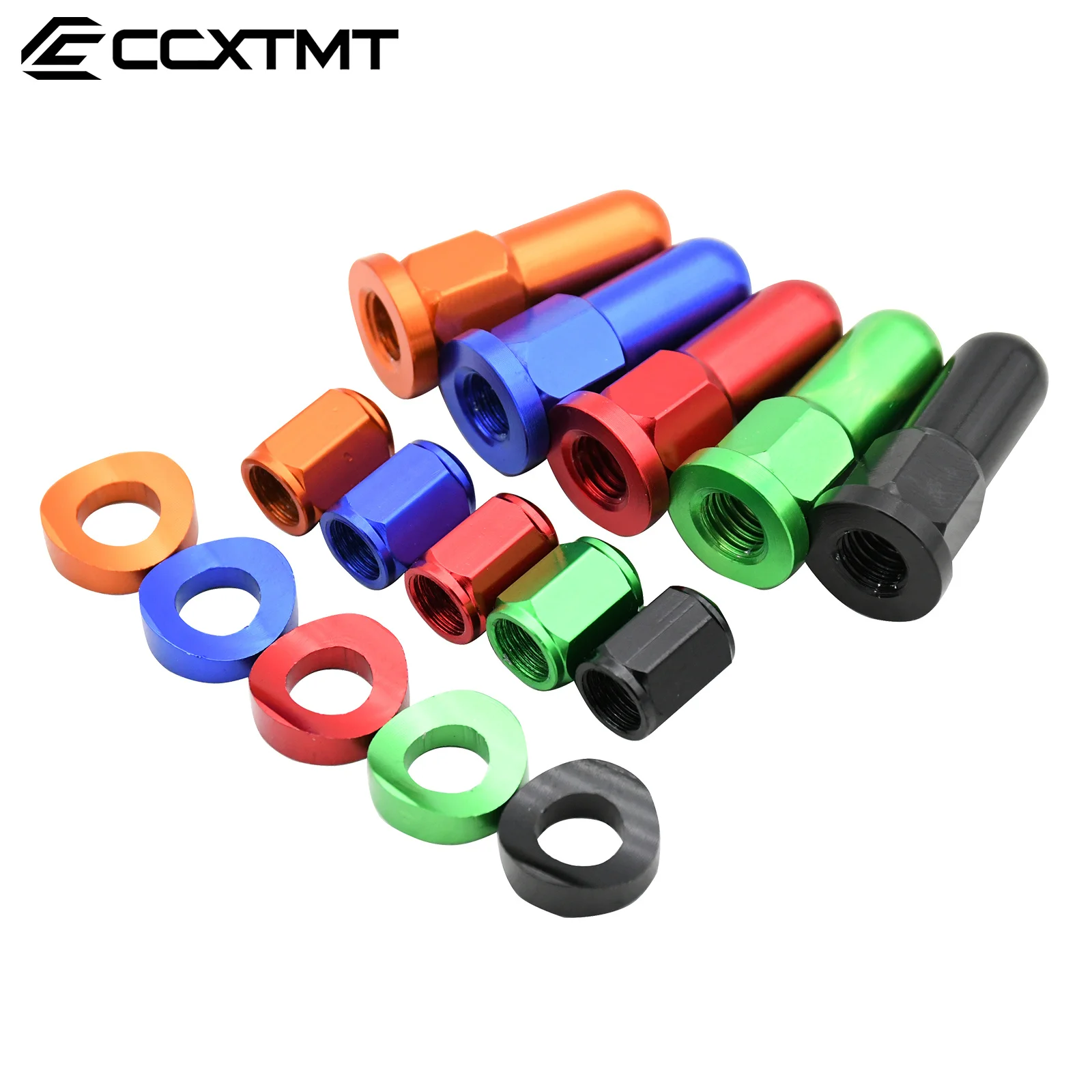 Motocross Valve Cap Dirt Bike Rim Lock Nuts Bolts Spacer For KTM Yamaha Honda CRF 250R 450R 250X 450X 250RX 450RX CR125 CR250