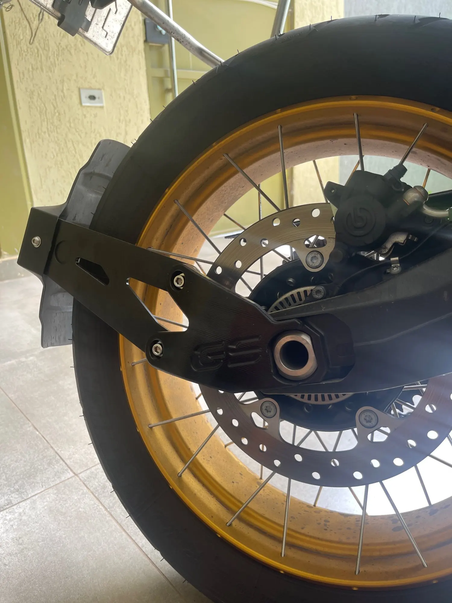 F850GS Adventure F 850 750 GS adv Motorcycle Wheel Hugger Mudguard For BMW F750GS Rear Fender Mud Cover Hugger Mudflap Guard