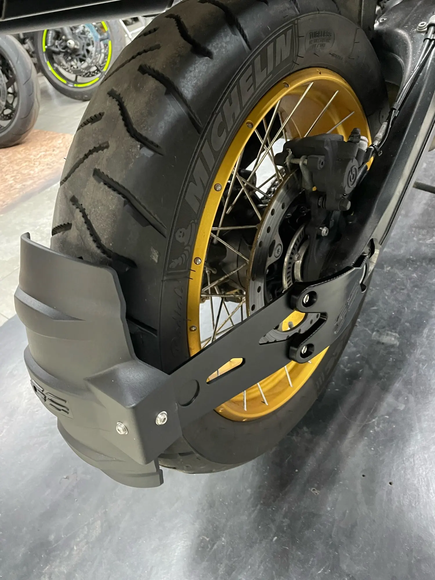 F850GS Adventure F 850 750 GS adv Motorcycle Wheel Hugger Mudguard For BMW F750GS Rear Fender Mud Cover Hugger Mudflap Guard