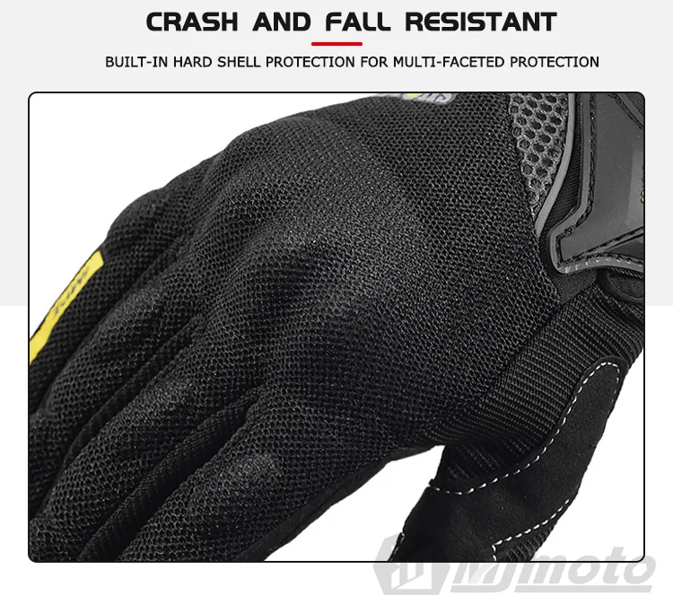 Suomy Motorcycle Gloves Summer Mesh Breathable Moto Gloves Men Women Touch Screen Motocross Gloves Touch Screen Cycling Gloves