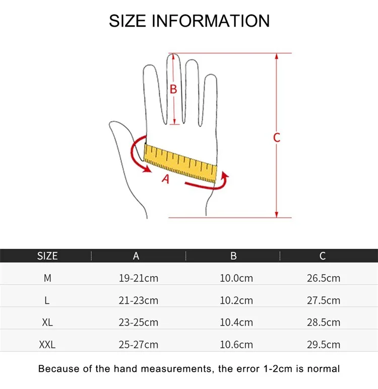 Summer Motorcycle Gloves Outdoor Windproof Anti-skidding Tactical Gloves Men's Motocross Cycling Gloves