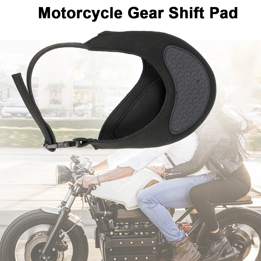 Motorcycle Gear Shift Pad Waterproof Anti-slip Motorbike Bike Boots Covers Riding Cycling Shoes Cover Lightweight