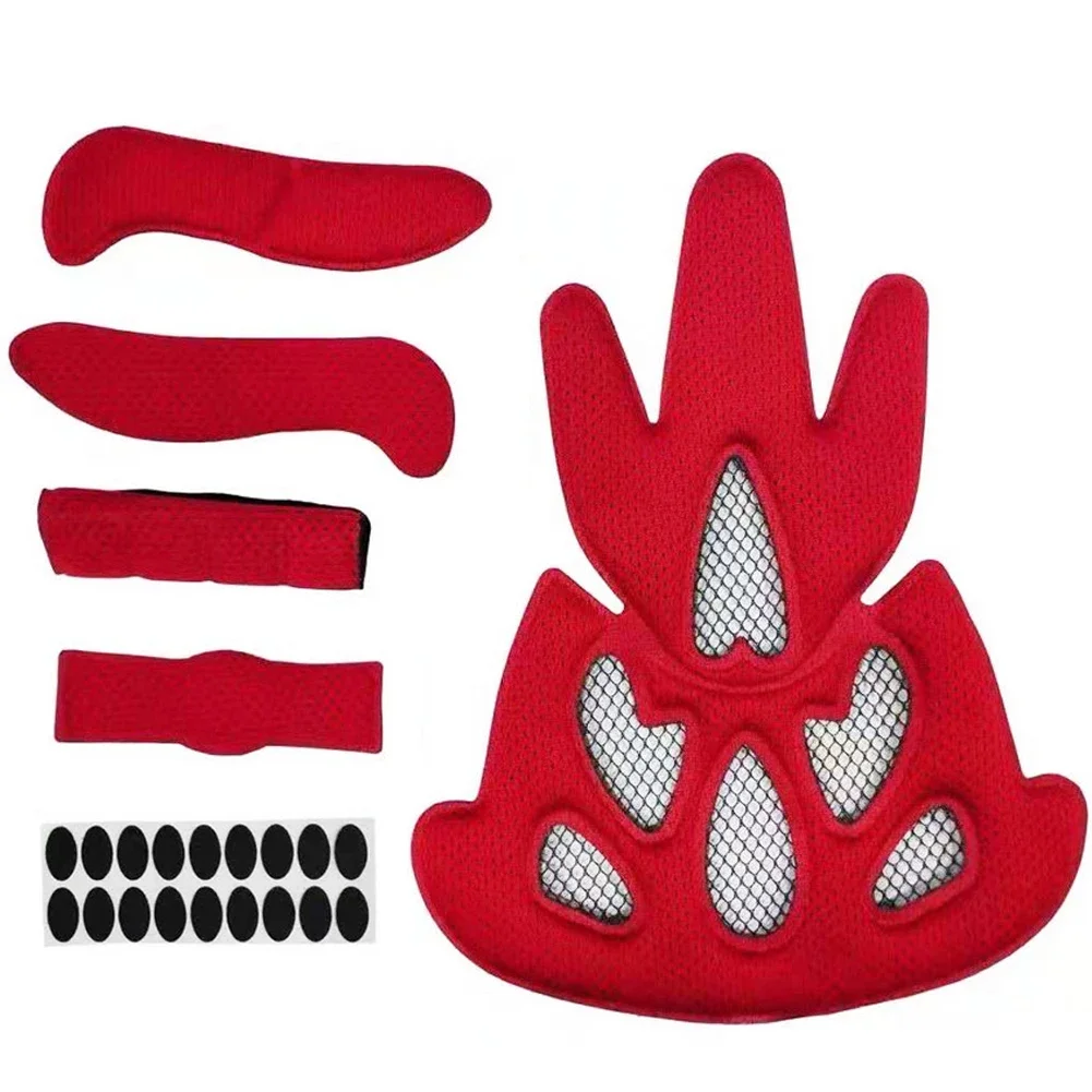 1 set Helmet Inner Sealed Sponge Padding Kits Replacement Motorcycle Bicycle Cycling Helmet Universal Foam Pads Set