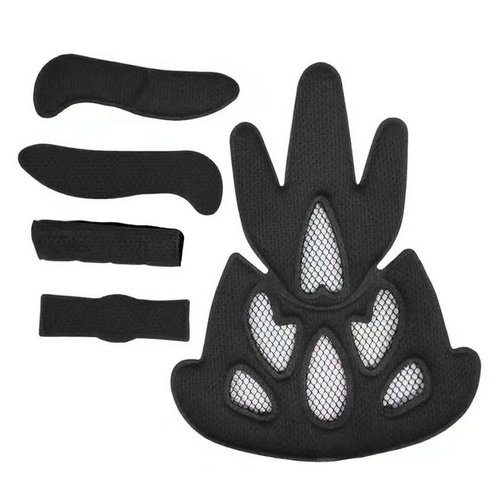 1 set Helmet Inner Sealed Sponge Padding Kits Replacement Motorcycle Bicycle Cycling Helmet Universal Foam Pads Set