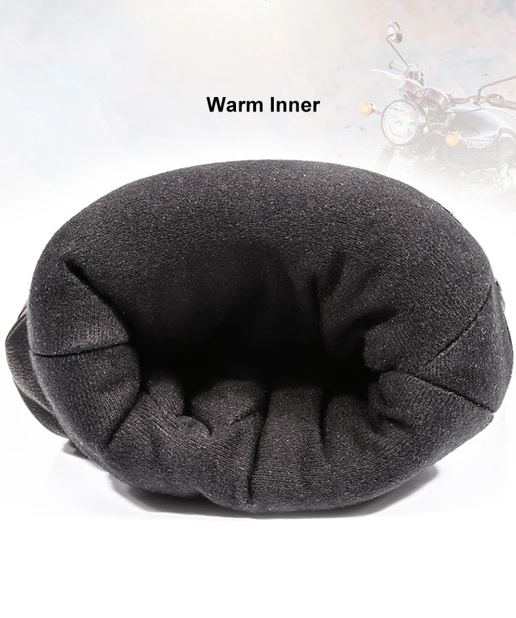 Real Leather Motorcycle Gloves Waterproof Windproof Winter Warm Summer Breathable Touch Operate Guantes Moto Fist Palm Protect