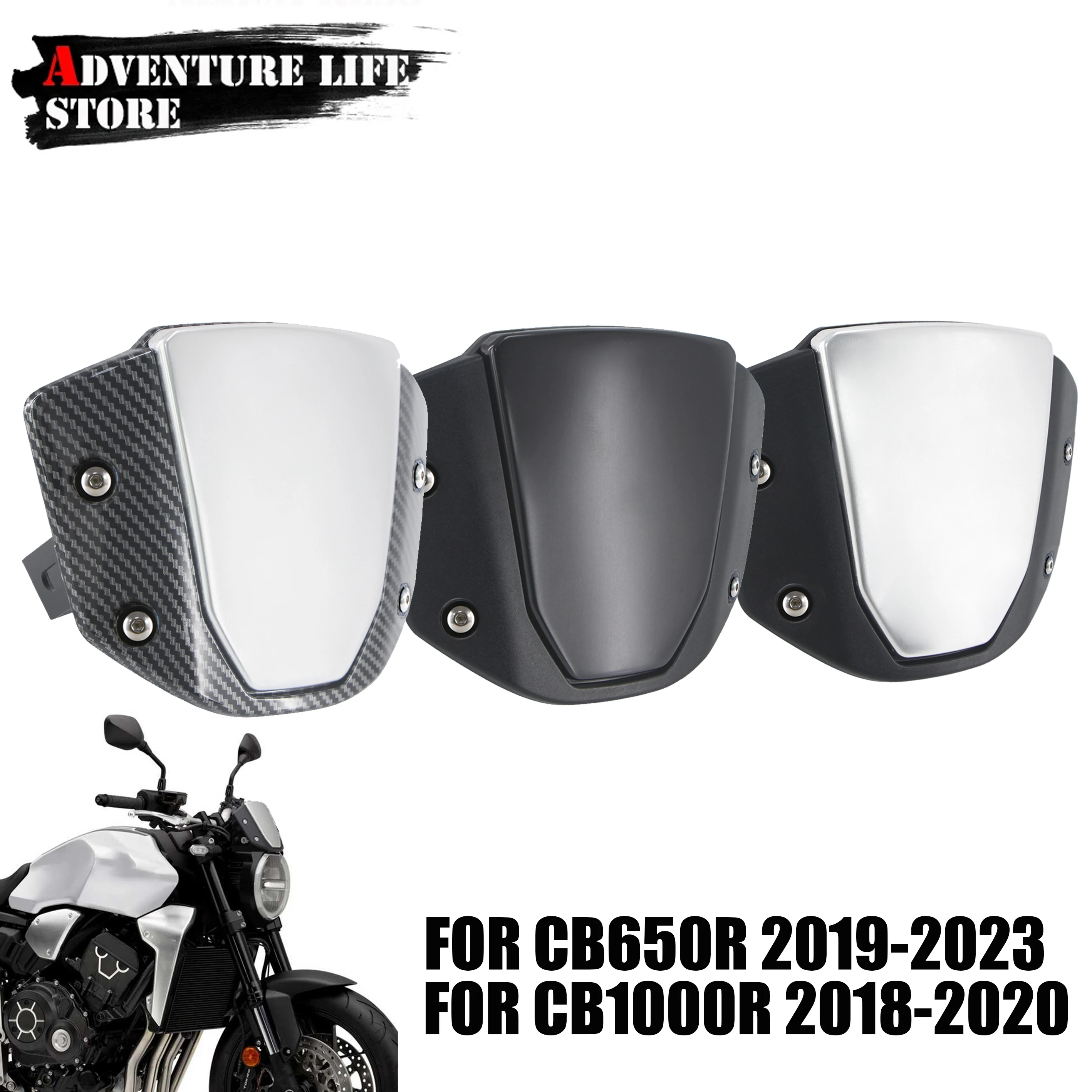Sport Windshield For Honda CB1000R CB 1000 650 R Motorcycle Front Wind Deflector With Bracket Air Fairing For CB650R 650R 2020