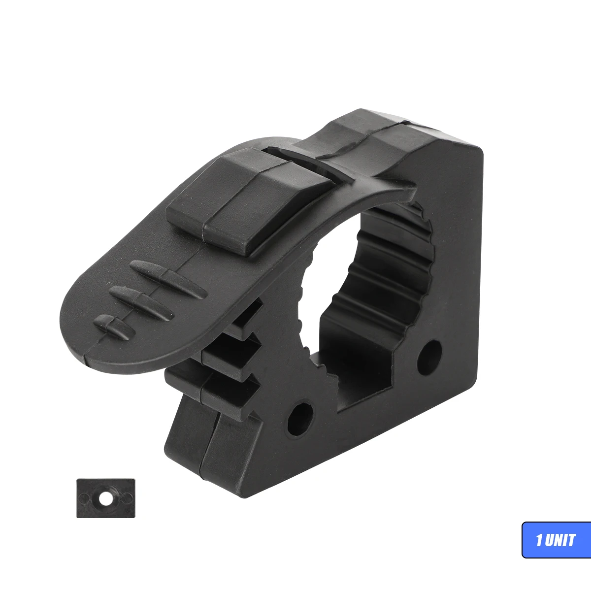 1-8pcs Rubber Clamps Quick Release Mounting Clamps 30-40mm for Car Off Road Truck Trailer RV Boat Accessories Mounting Tools