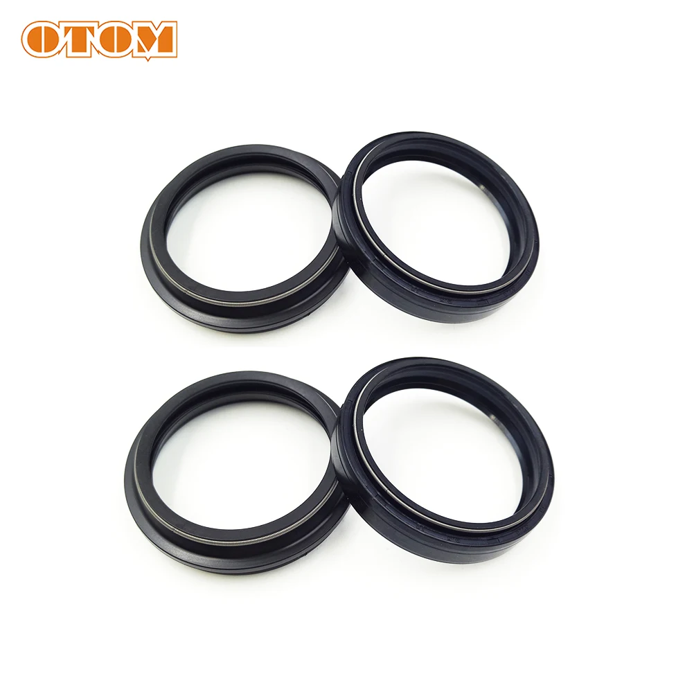 OTOM Motorcycle 48mm Front Fork Damper Oil Seal Dust Sealed Ring For KTM EXC SXF HUSQVARNA FC TE 125-990 Pit Dirt Bike Accessory