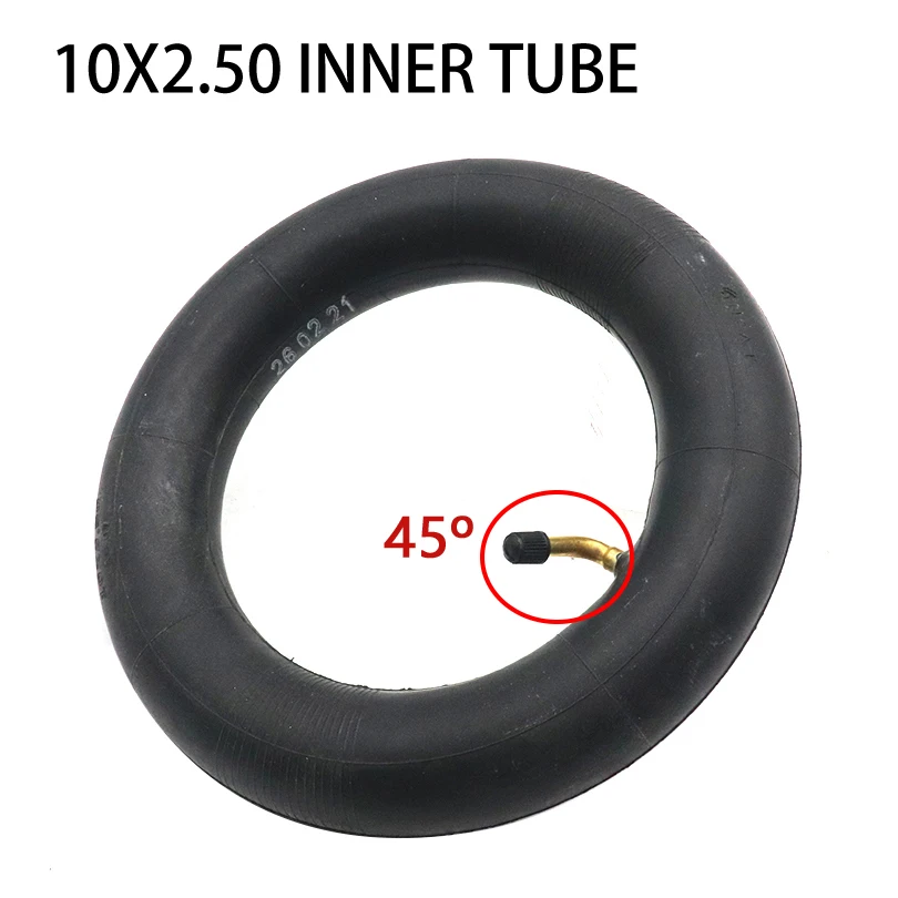 10 Inch 10x2/2.125 10x2.50 Inner Tube for 10x2 255x80 10x3.0 80/65-6 Tire Electric Scooter Balance Bike Tyre