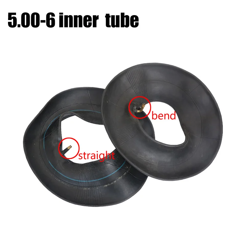 5.00-6 13X5.00-6 145/70-6 Tire Inner Tube Lawn Mower Tire Inner Tube Lawn Moped Inner Tube ATV Accessories Karting Parts