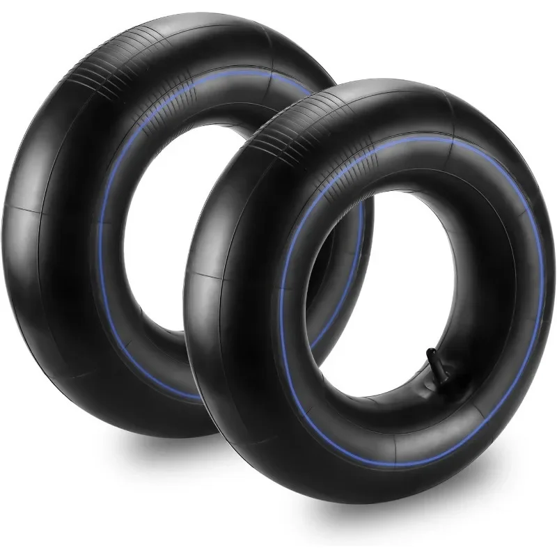 4.10/3.50-4" Camera 4.00-8'' 16x6.50-8 Inner Tubes (2-Pack) for Wheelbarrow,Trunk,Tractor,Garden Carts,Golf Cart,Mowers and More