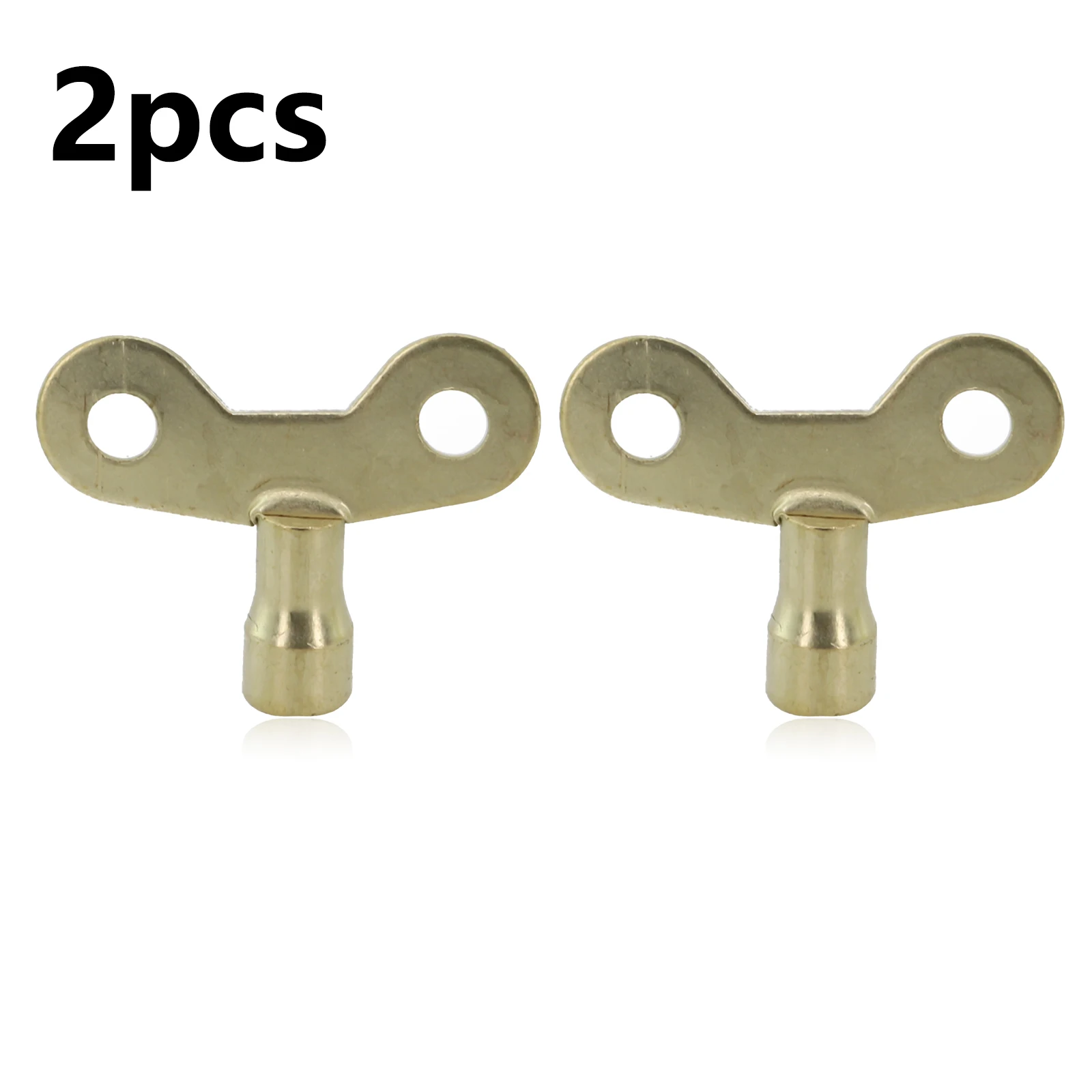 2*Faucet Key Radiator Plumbing Bleed Bleeding Key Keys Solid Iron For Venting Air Valve Bathroom Wrenches Tool Sets
