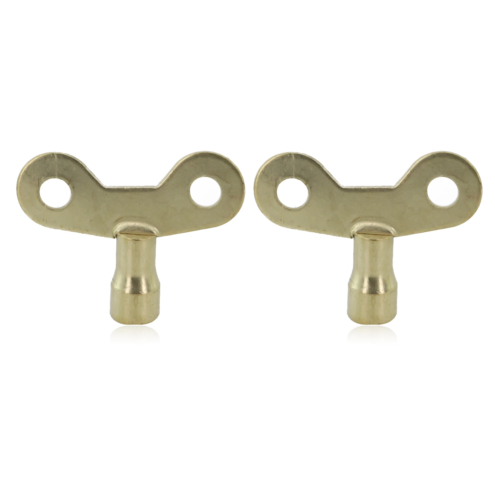 2*Faucet Key Radiator Plumbing Bleed Bleeding Key Keys Solid Iron For Venting Air Valve Bathroom Wrenches Tool Sets