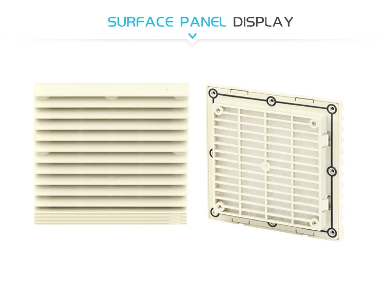 9803 230 Air Filter Industrial 120mm Fan Electrical Cabinet Cooler Ventilation Waterproof Louvers Blower Exhaust 220V 230V 240V