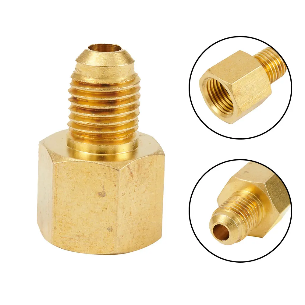 1/4'' SAE AG To G1/4'' IG Nitrogen Regulator Adapter Fittings/Air Conditioning Threaded Fitting For Nitrogen Pressure Reducer
