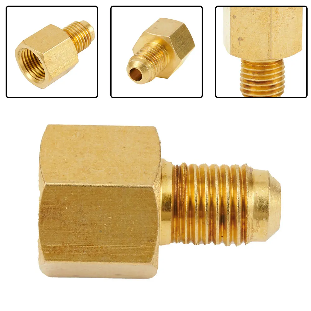 1/4'' SAE AG To G1/4'' IG Nitrogen Regulator Adapter Fittings/Air Conditioning Threaded Fitting For Nitrogen Pressure Reducer