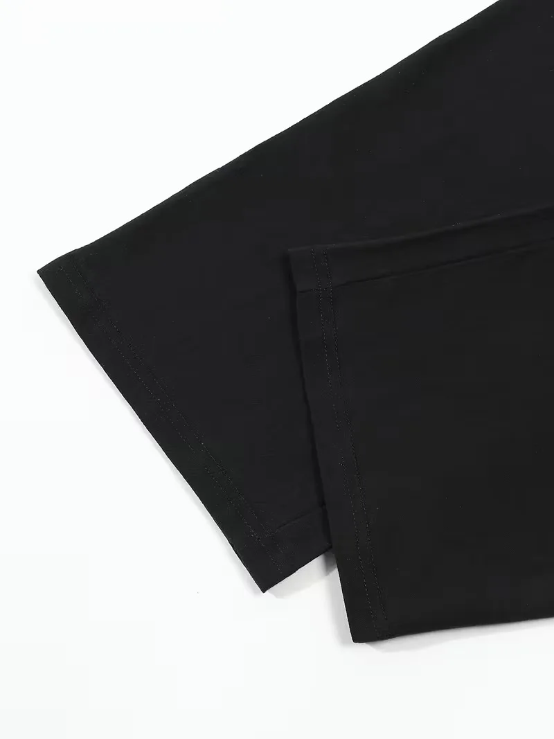 Men's Linen Drawstring Pants Casual Button Detail Elastic Waist Breathable Beach Vacation Daily Wear Straight Leg Trousers for M