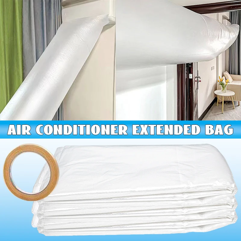 Flexible Air Duct Hose 5/10/15/20M for Portable Window AC Unit Air Conditioner Extension Pipe Summer Cooling Ventilation Blower