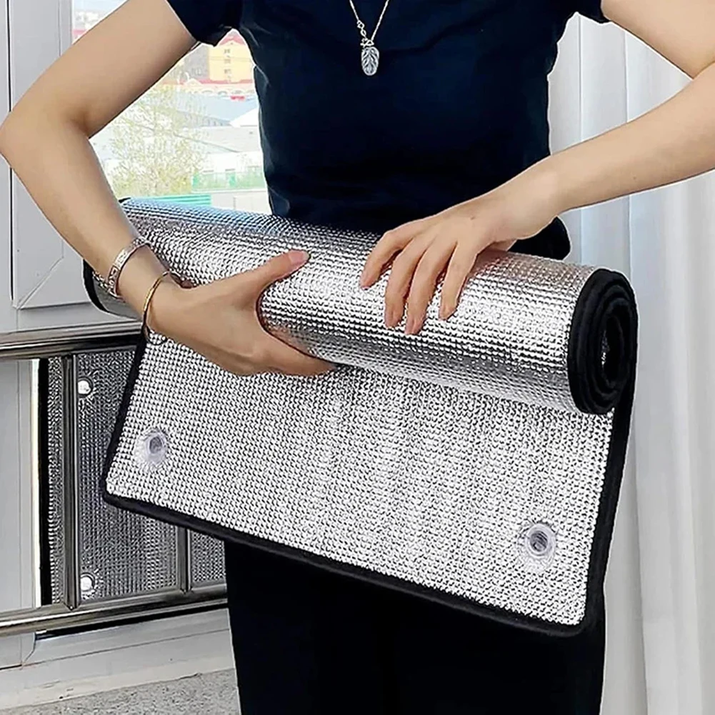Double-Layer Aluminum Foil Insulation Film Thicken Sash Roof Insulation Shading Sunshine House Roof Windows Balcony Sunshade