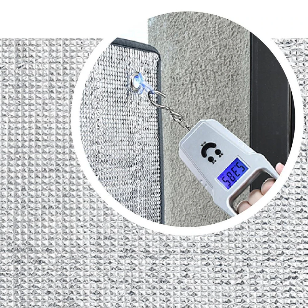 Double-Layer Aluminum Foil Insulation Film Thicken Sash Roof Insulation Shading Sunshine House Roof Windows Balcony Sunshade